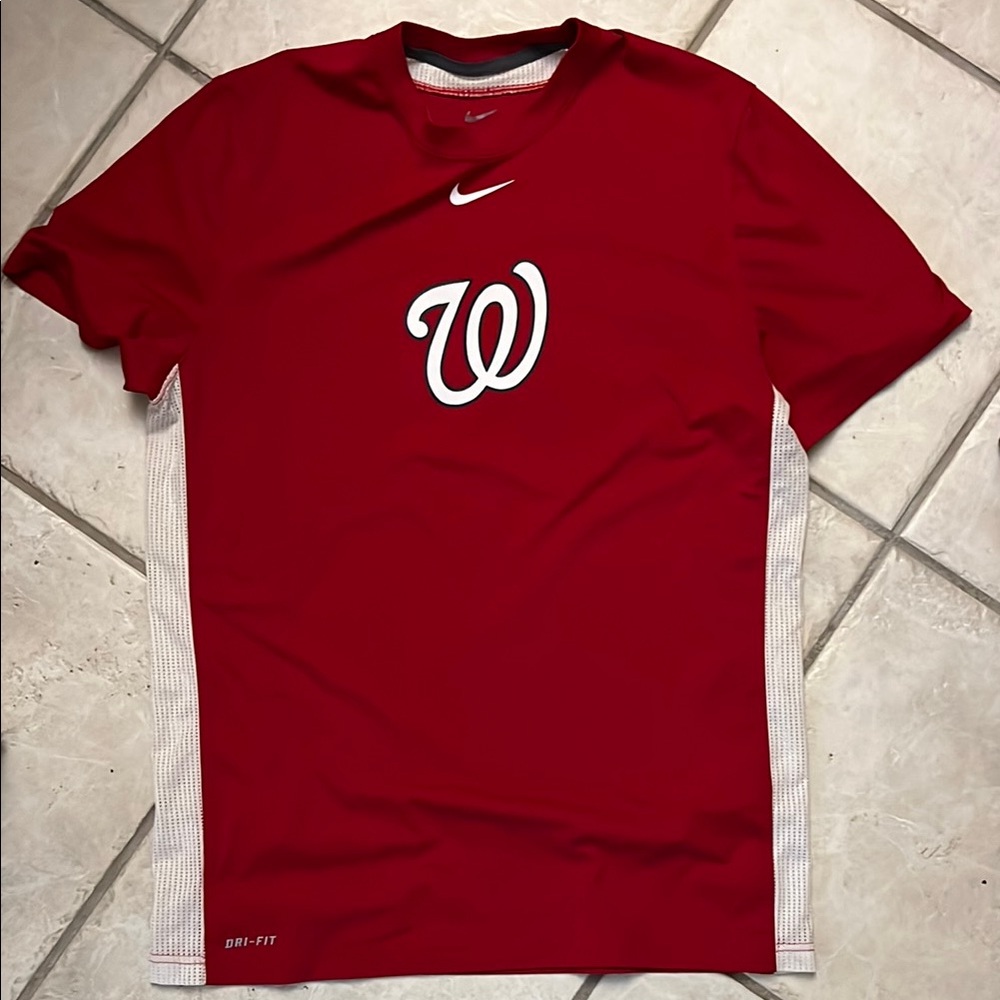 Nike Red Men's Dri-FIT Shirt